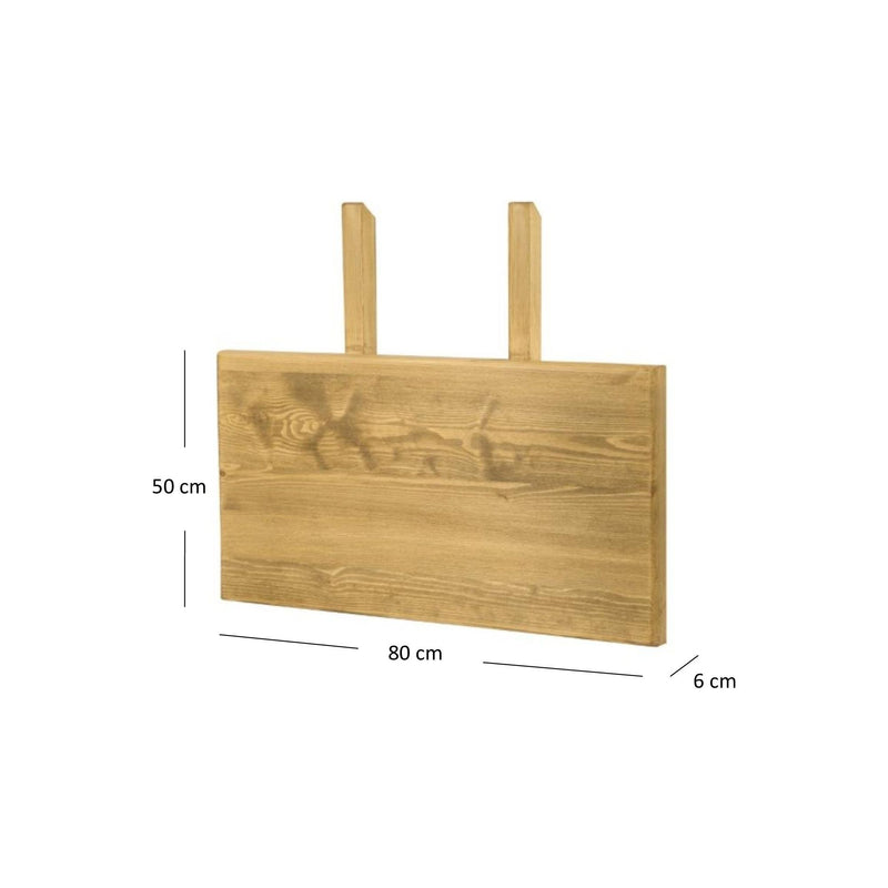 Masa CLASSIC WOOD, stejar, lemn de pin, cu extensie, 140x80x76 cm