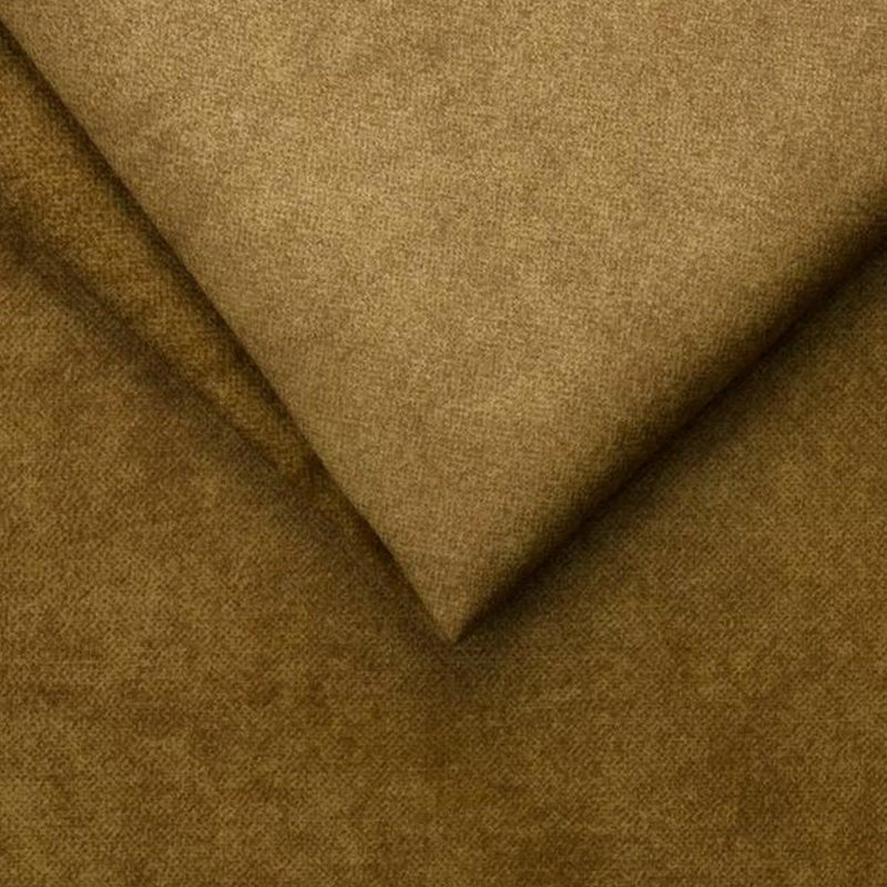 Pat RIVA SR, 160x200 cm, stofa galben mustar - Whisper 10, Gama Premium, somiera de lemn si sistem de reglare