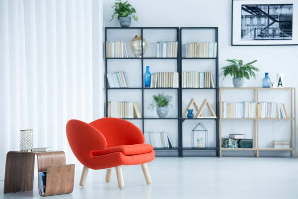 Biblioteca în apartament: idei creative de aranjare a cărților - ACAJU 