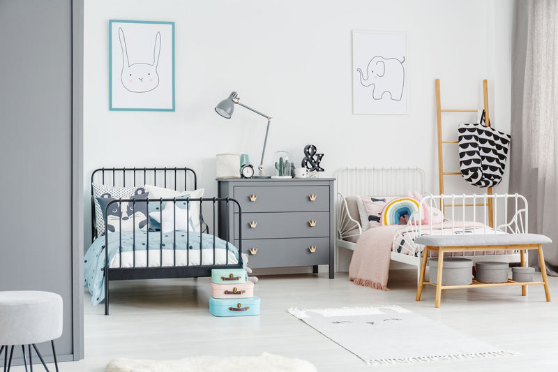 Dormitor pentru fată și băiat: idei creative pentru un dormitor dublu - ACAJU 