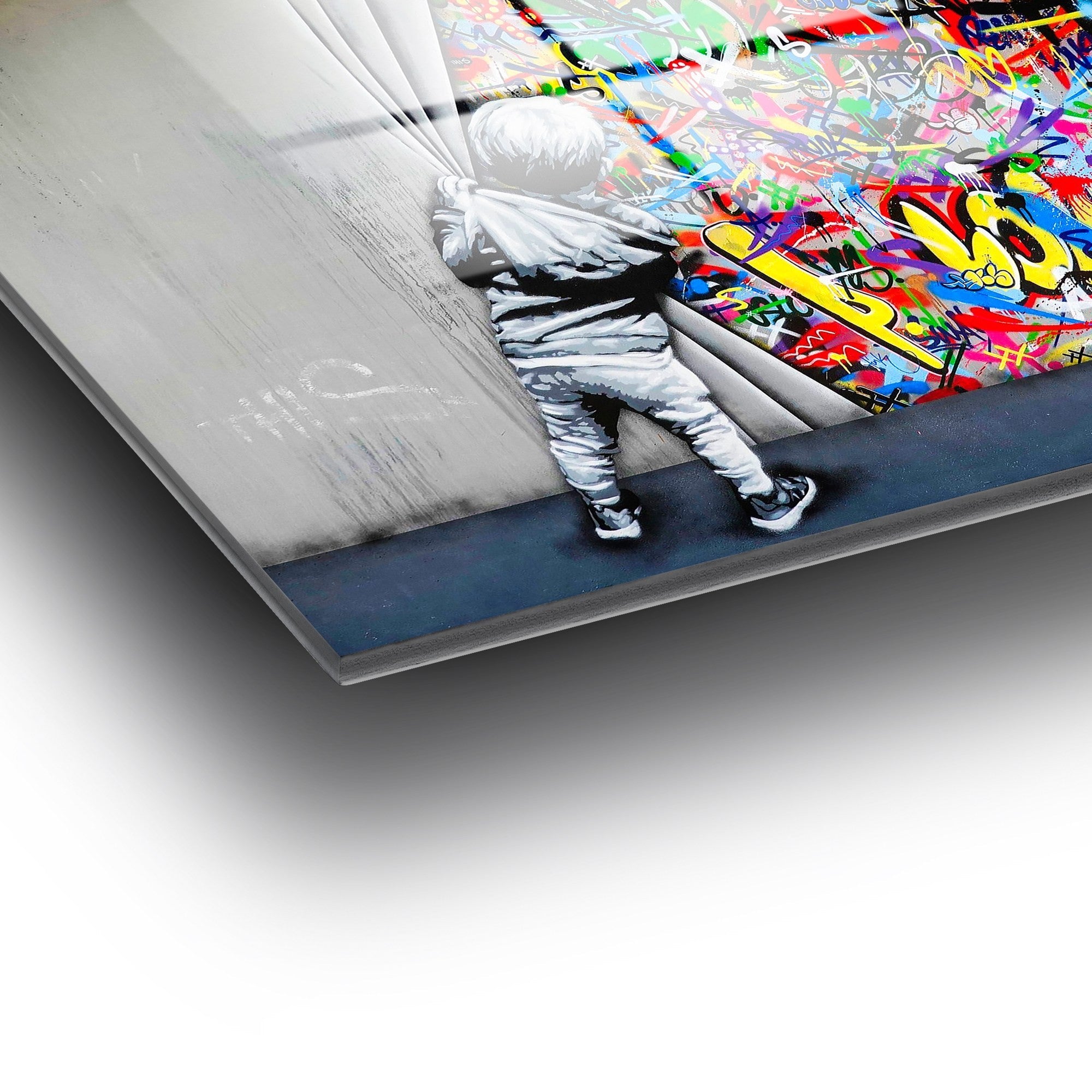 Tablou decorativ din sticlă securizată, UV-782 70 x 100, Multicolor