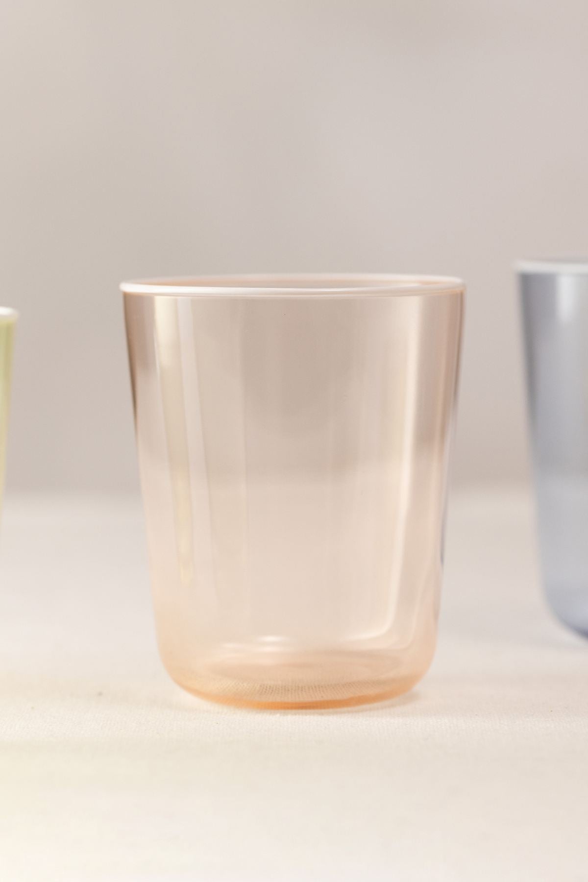 Set pahare (4 piese), Colore 315, Somon / Galben / Albastru / Verde