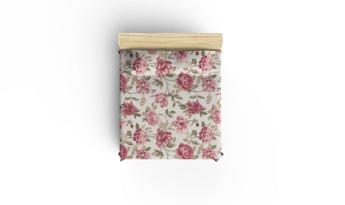 Set cuvertură pichet pat dublu, Care - Pink, Roz