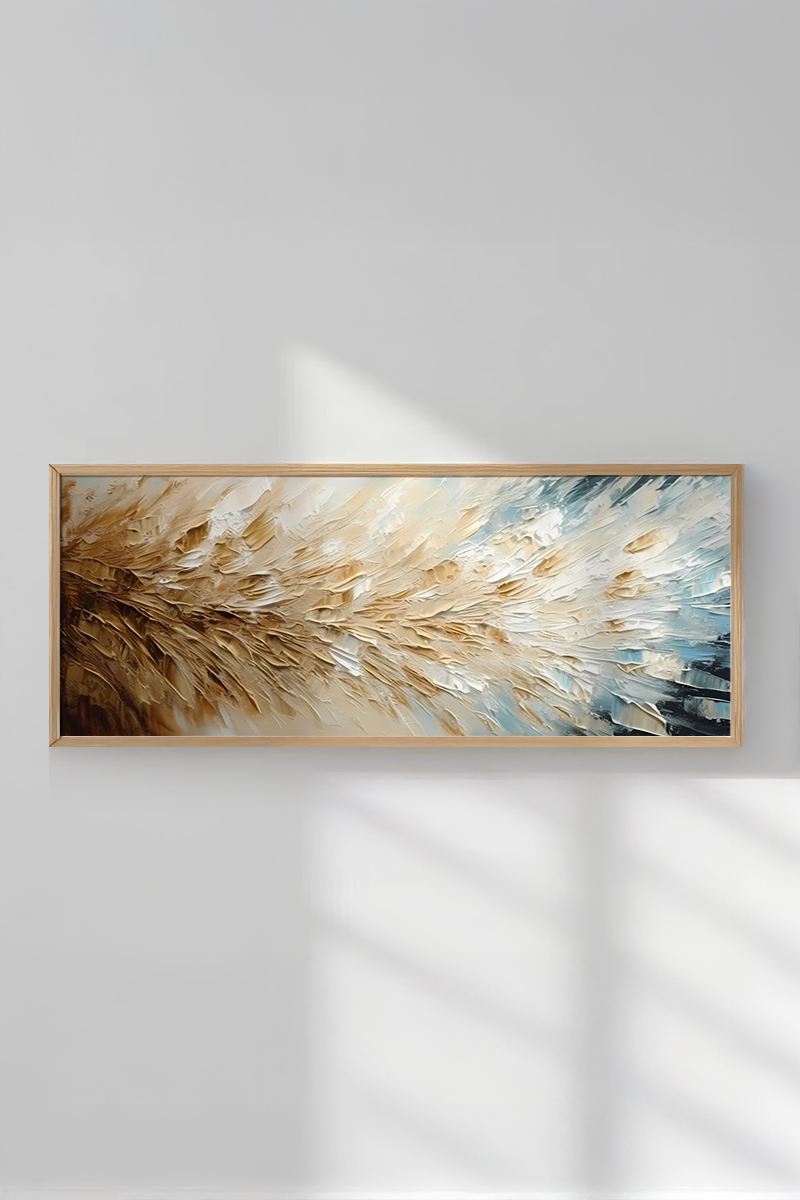 Tablou decorativ MDF cu ramă, Artsmdfyty27-50120, Multicolor