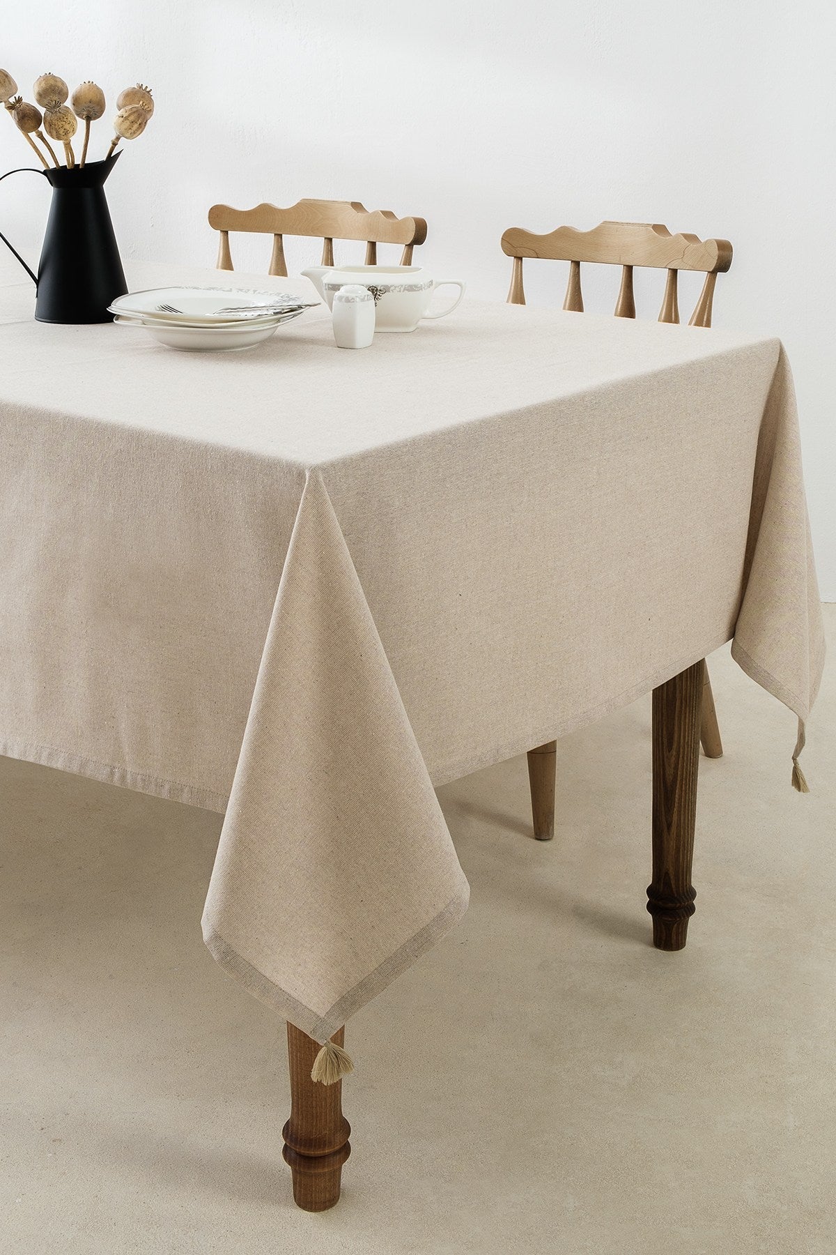 Față de masă, Selendi - Beige, Bej