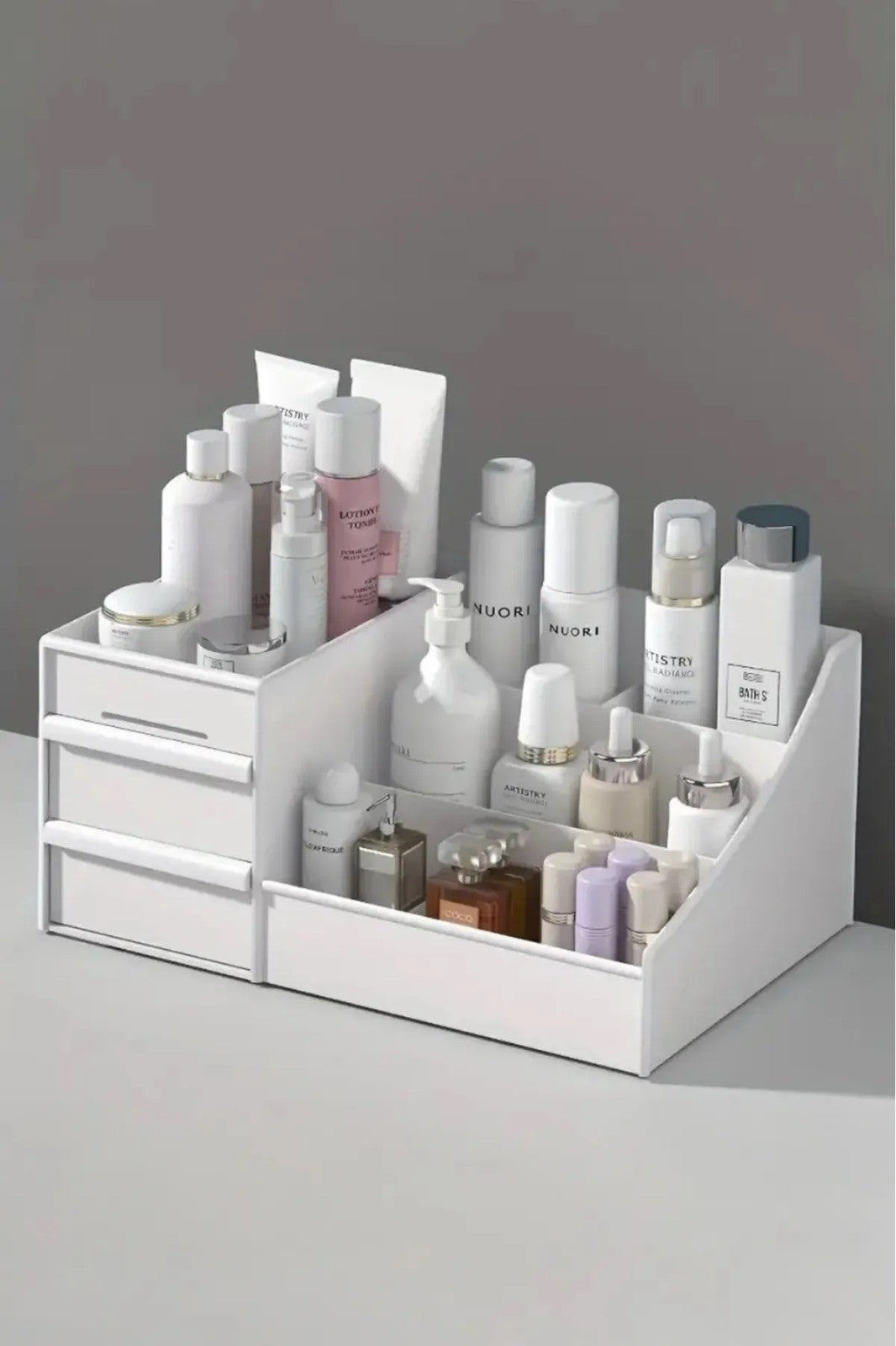 Organizator de machiaj, Byv - Rose, Alb
