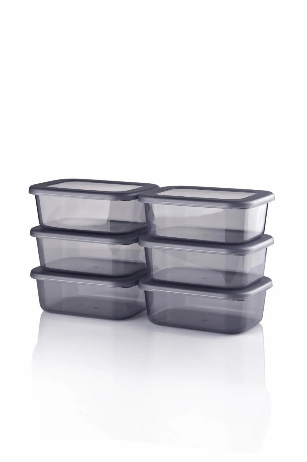 Set cutii depozitare (12 piese), Bayev - 250, Antracit