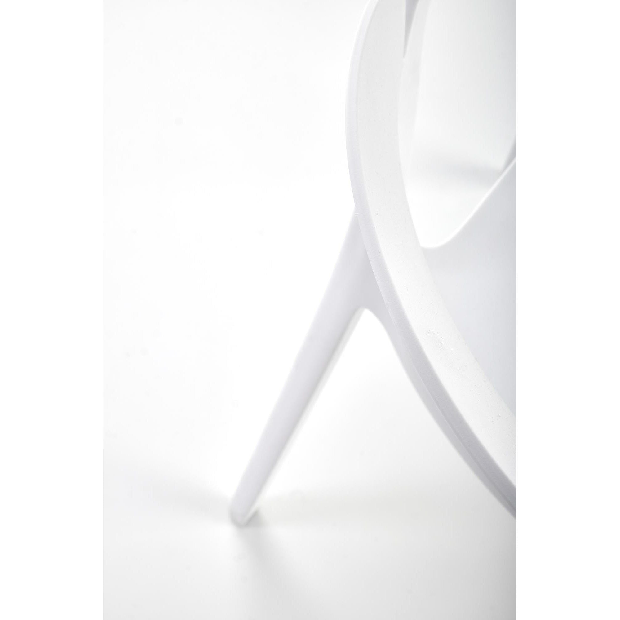 Scaun K491, alb, polipropilena, 60x56x76 cm
