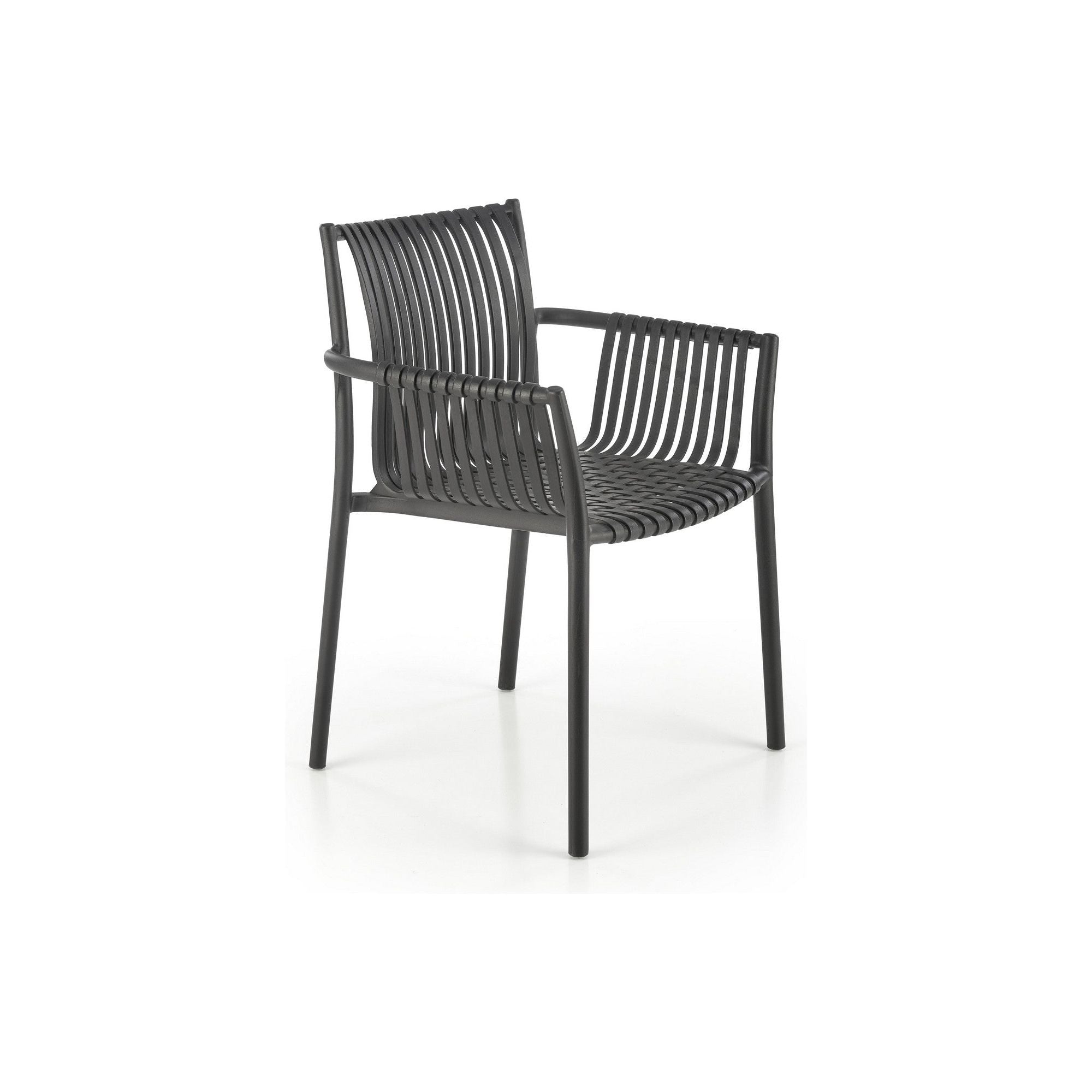 Scaun K492, negru, polipropilena, 60X56X84 cm