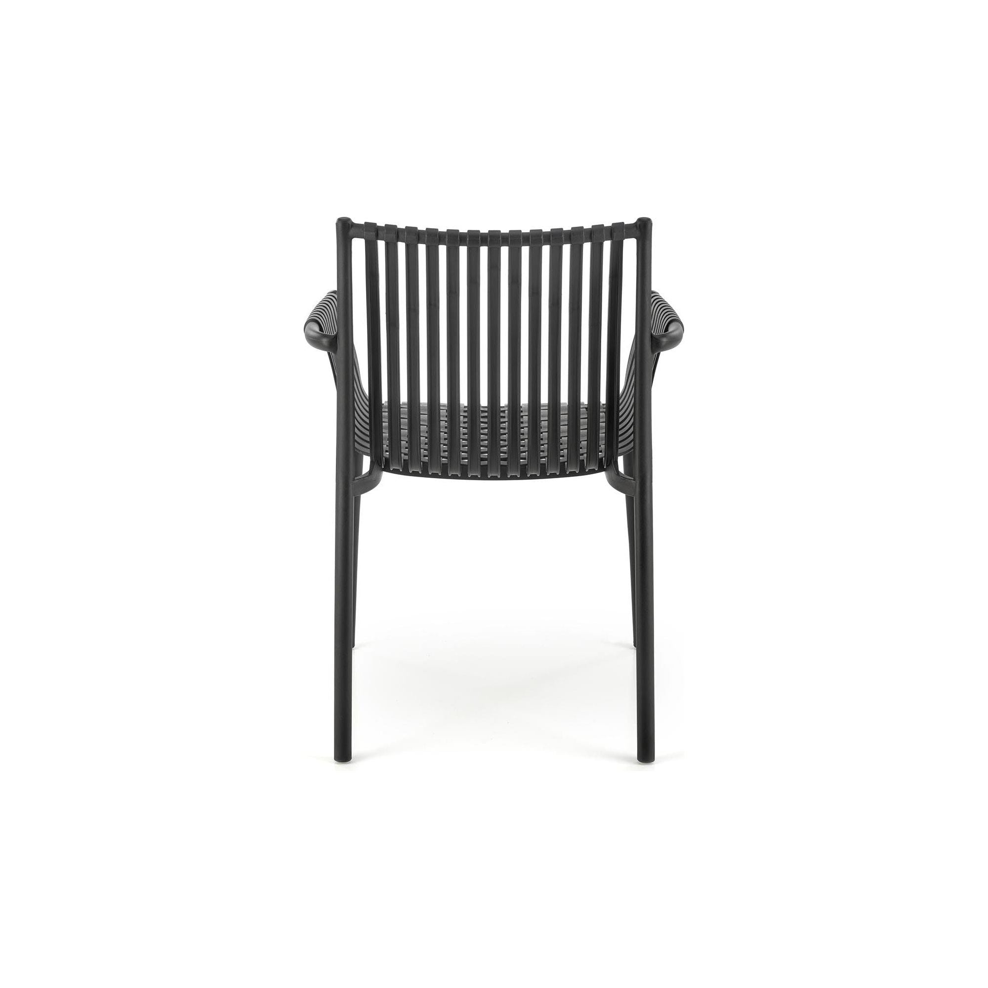 Scaun K492, negru, polipropilena, 60X56X84 cm