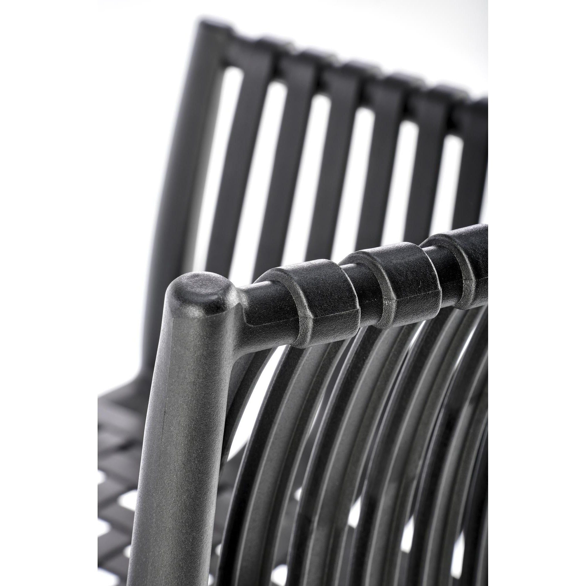 Scaun K492, negru, polipropilena, 60X56X84 cm