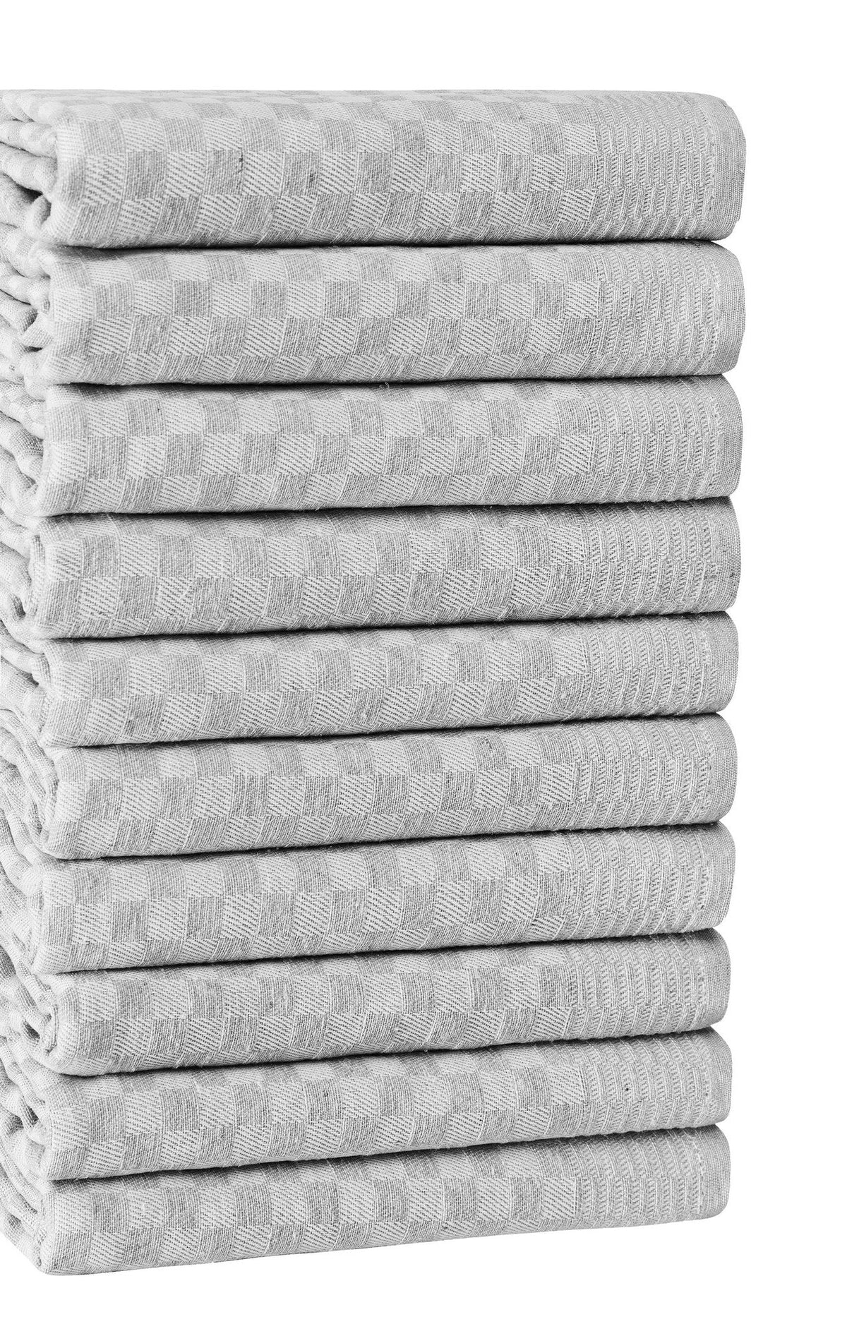 Set prosoape de bucătărie (10 piese), Lola - Grey, Gri