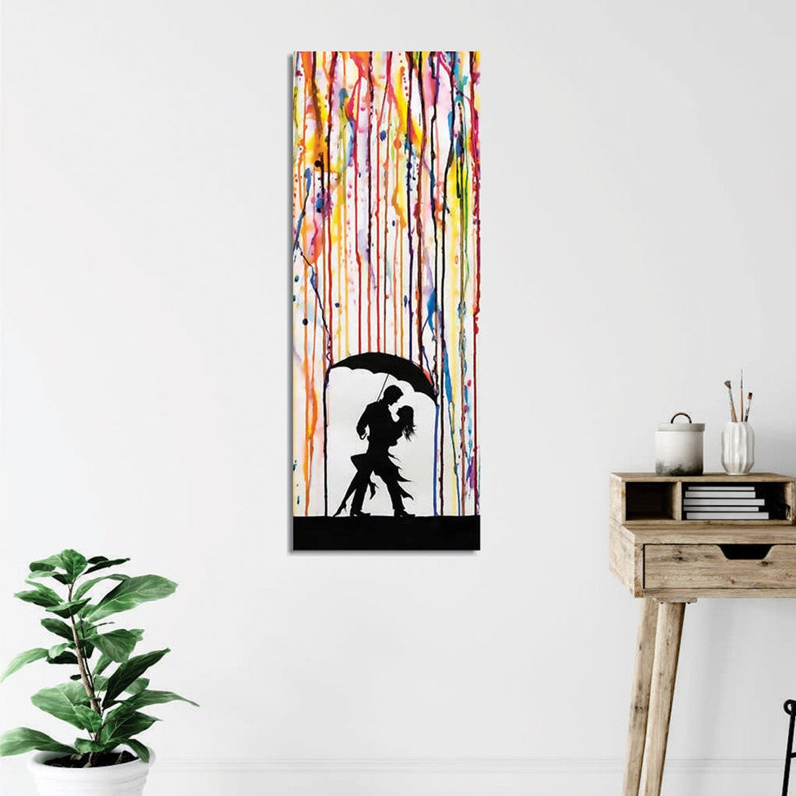 Tablou decorativ pe pânză, PC327, Multicolor