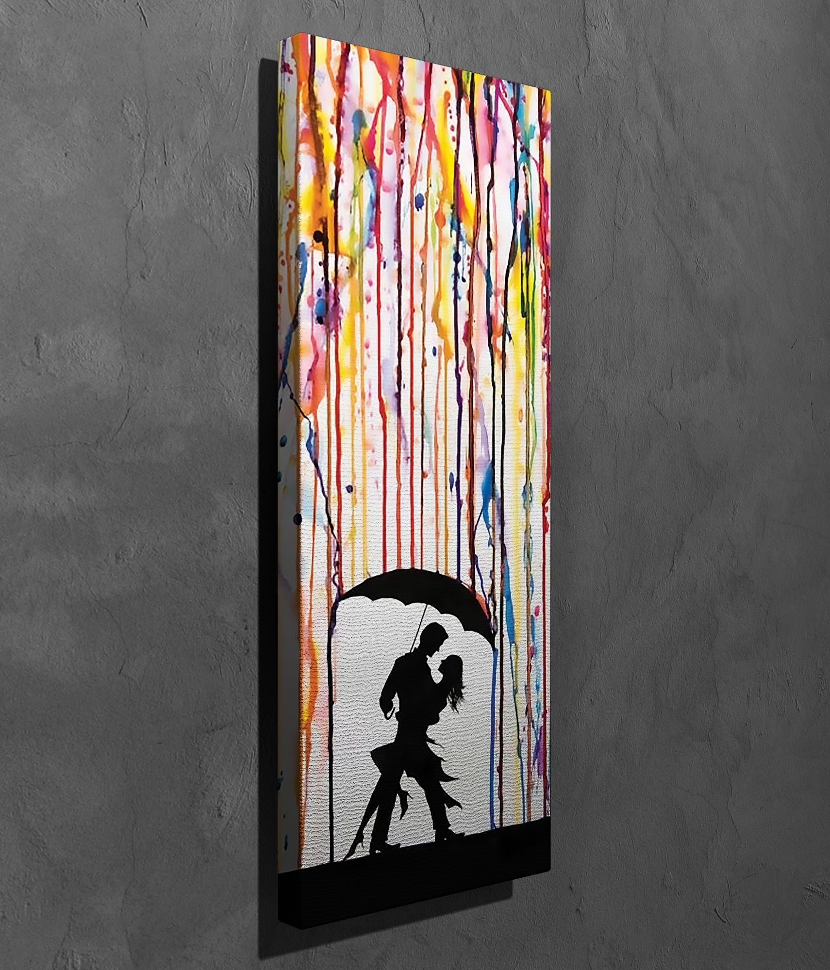 Tablou decorativ pe pânză, PC327, Multicolor