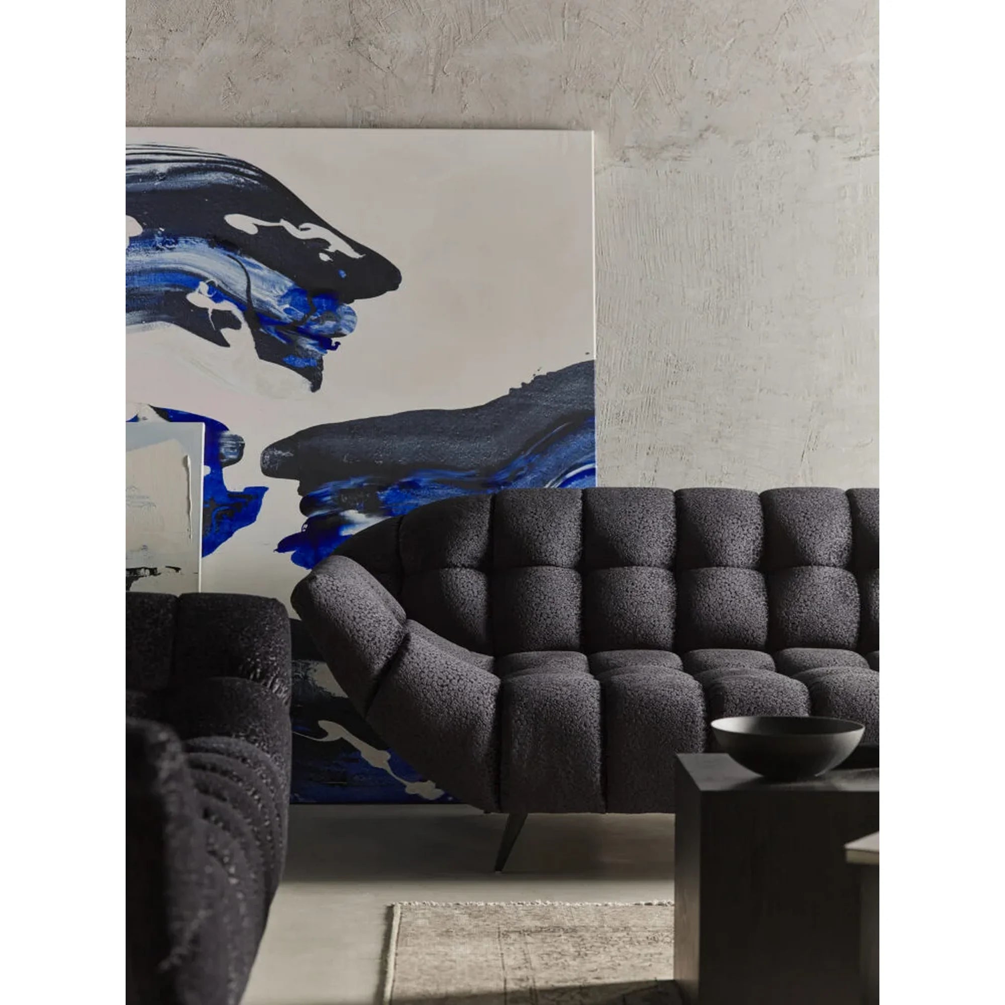 Canapea fixa GAPPA 3, personalizabil materiale gama Premium, 222x94x82 cm