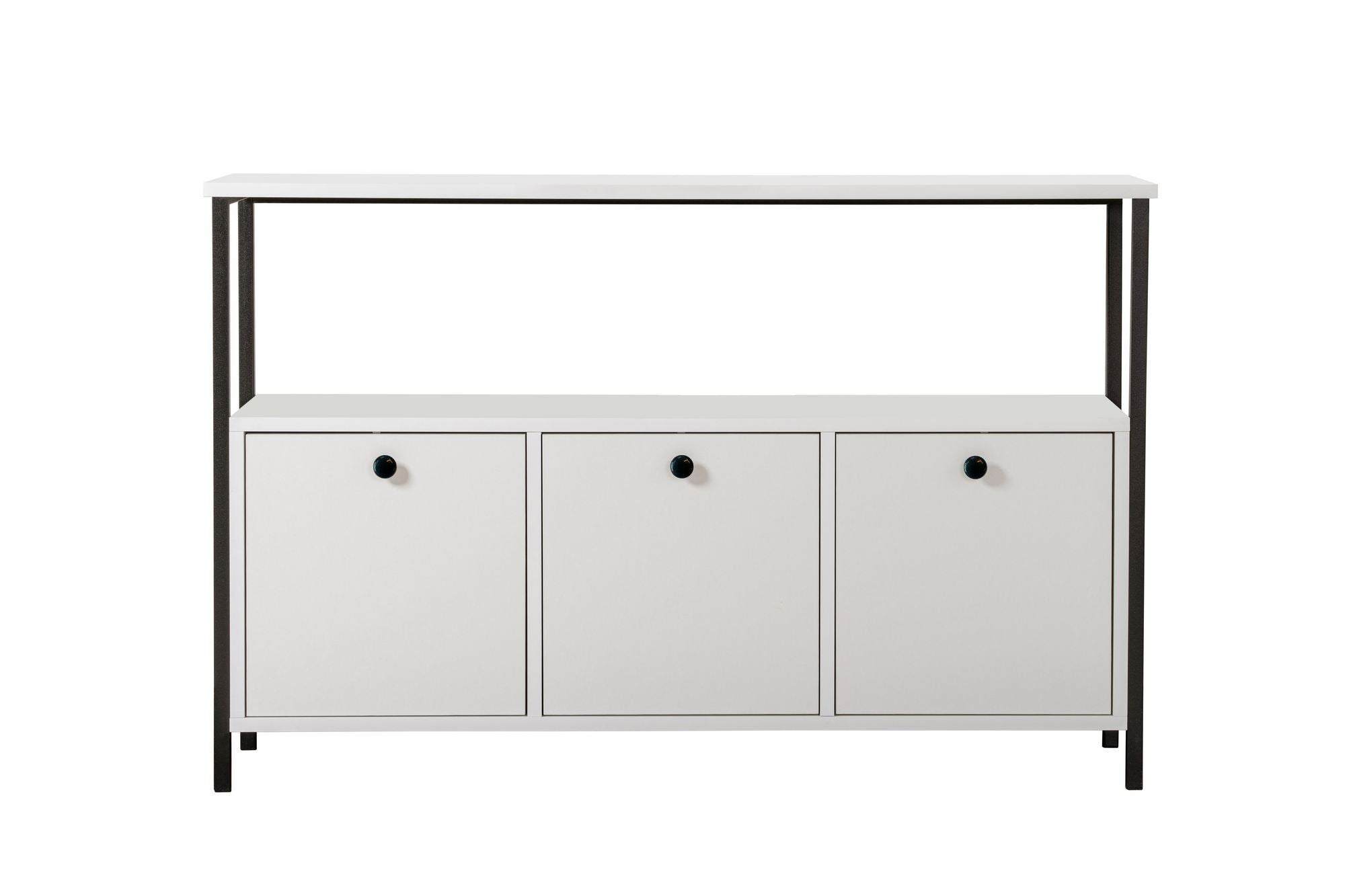 Consolă, Solace - White, Black, Alb / Negru