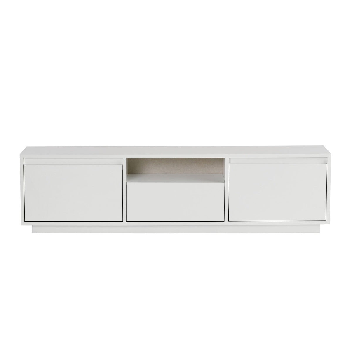 Comodă TV, Sentinel - Natural White, Alb natural