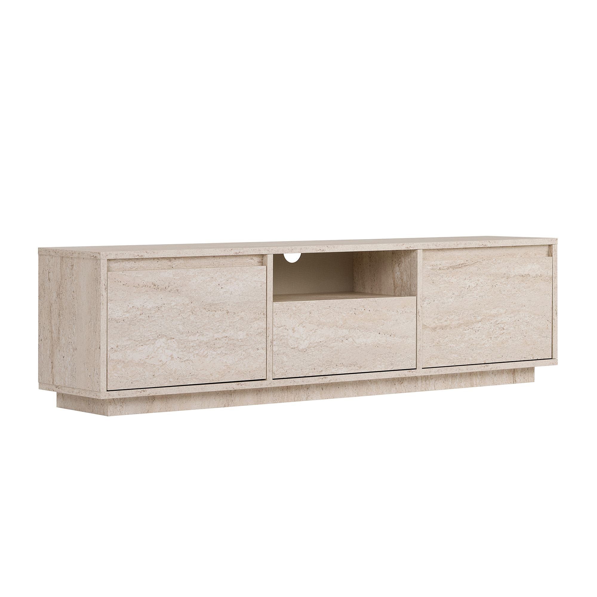 Comodă TV, Sentinel - Travertine, Travertin