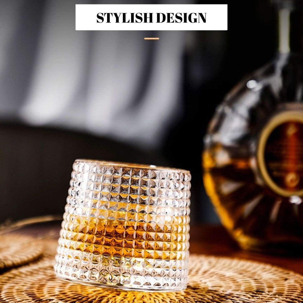 Set pahare whiskey (2 piese), Small 8, Transparent