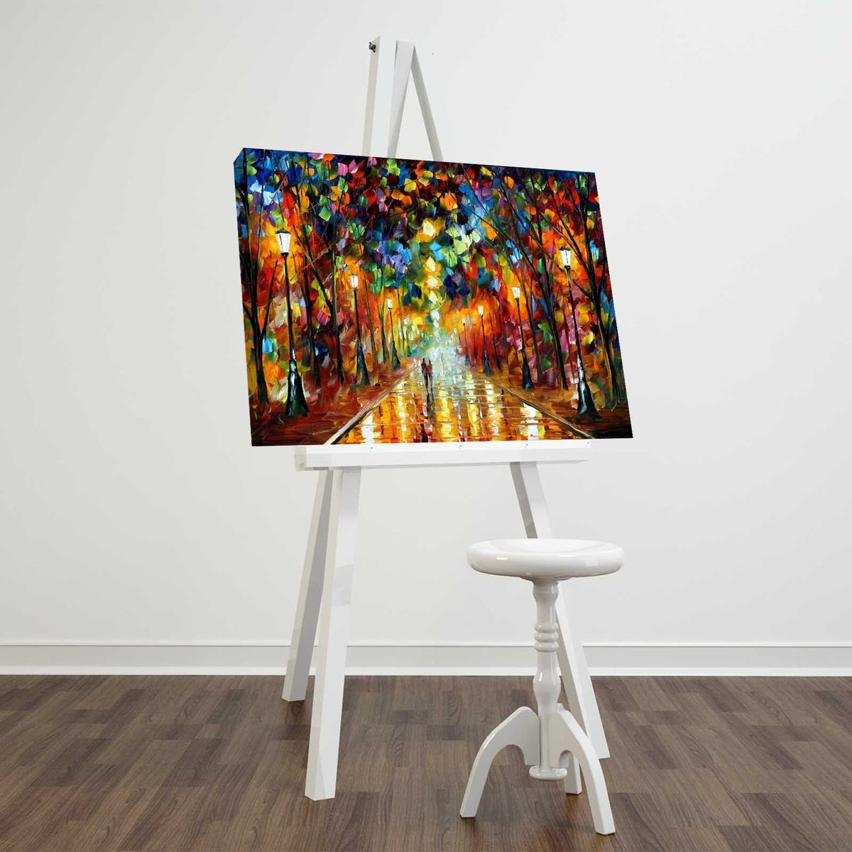 Tablou decorativ pe pânză, FAMOUSART-073, Multicolor