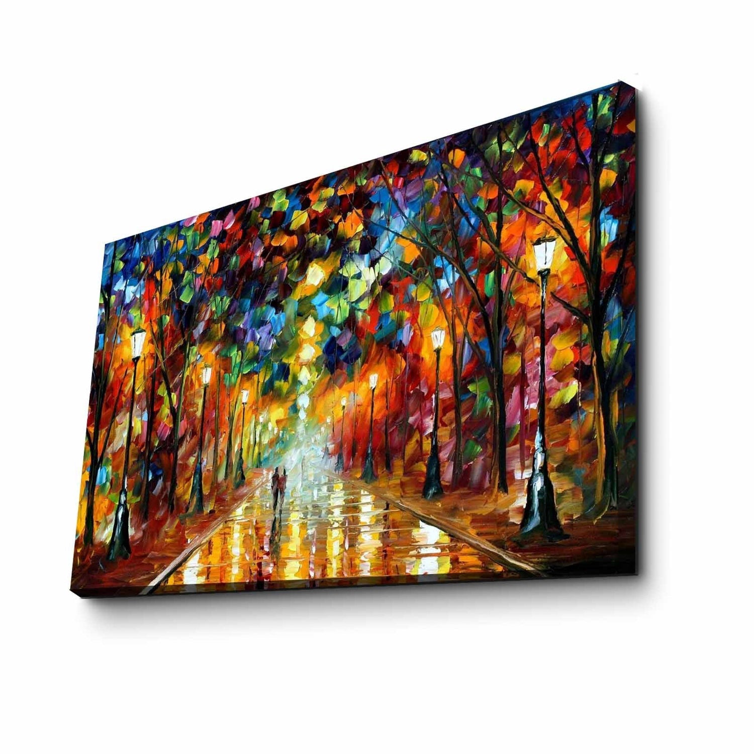 Tablou decorativ pe pânză, FAMOUSART-073, Multicolor