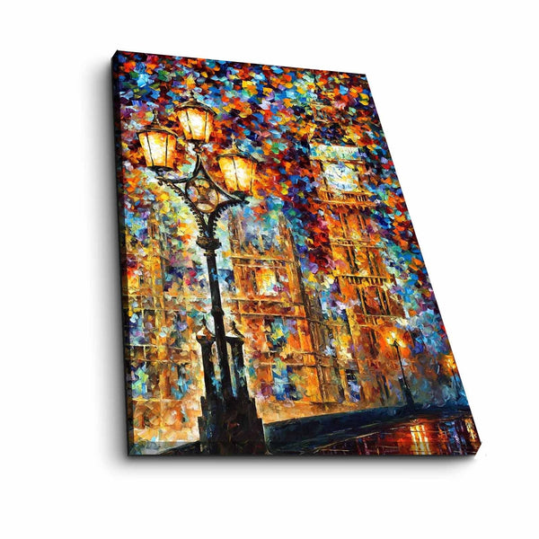 Tablou FAMOUSART-074, multicolor, panza, 45x70 cm