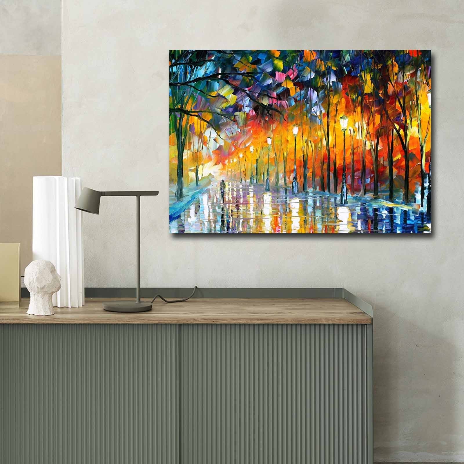 Tablou decorativ pe pânză, 70100FAMOUSART-026, Multicolor