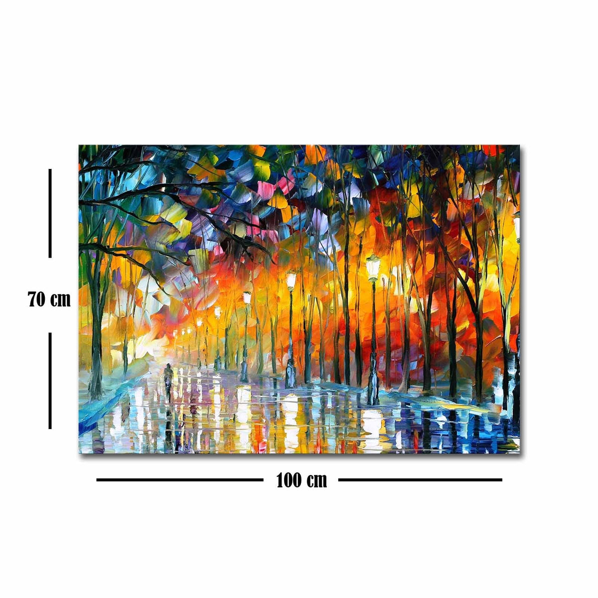 Tablou decorativ pe pânză, 70100FAMOUSART-026, Multicolor