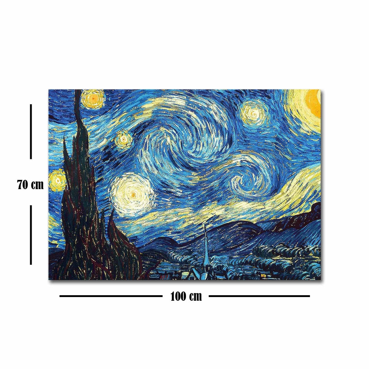 Tablou decorativ pe pânză, 70100FAMOUSART-052, Multicolor