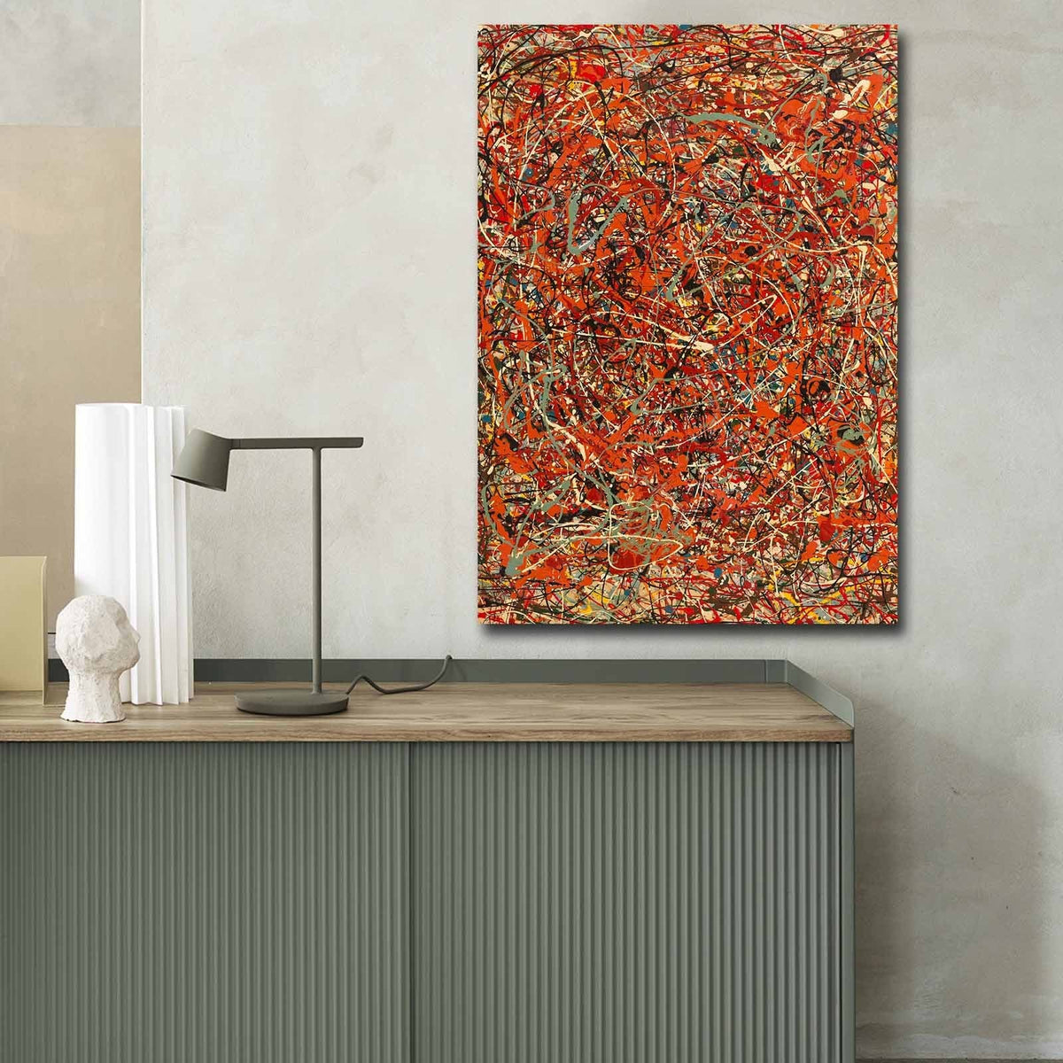 Tablou decorativ pe pânză, 70100FAMOUSART-056, Multicolor