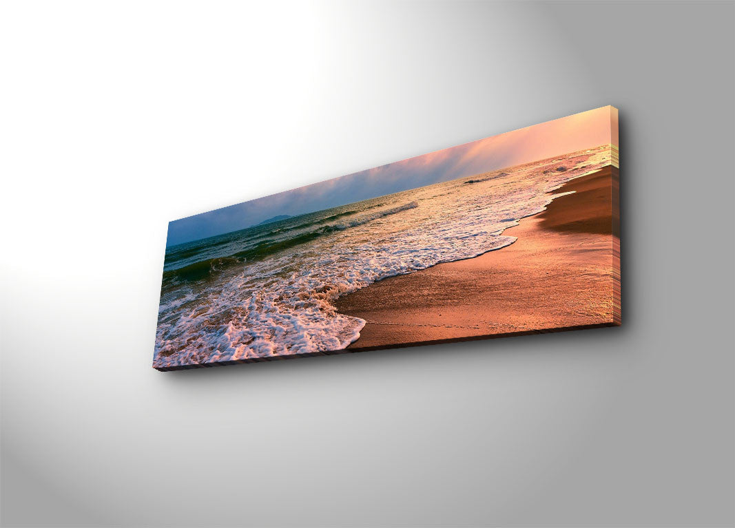 Tablou decorativ pe pânză cu LED, 3090İACT-72, Multicolor