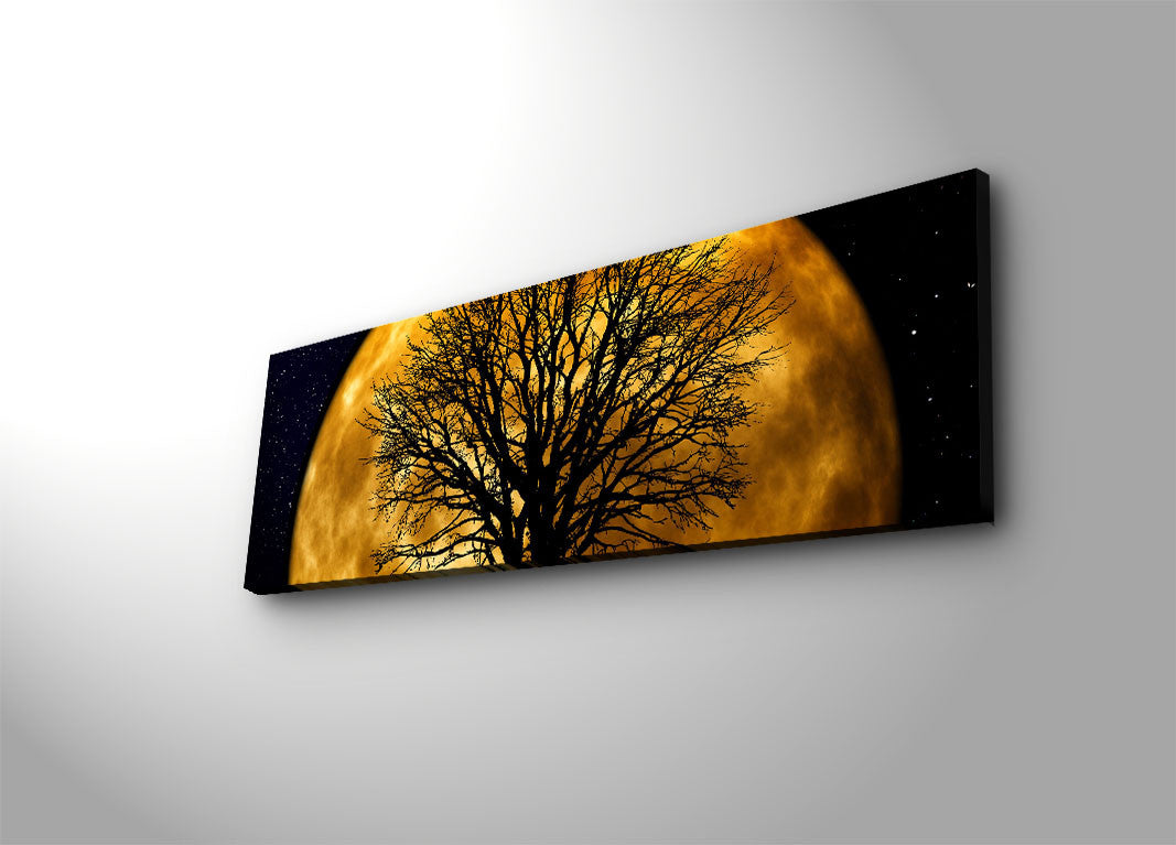 Tablou decorativ pe pânză cu LED, 3090DACT-71, Multicolor