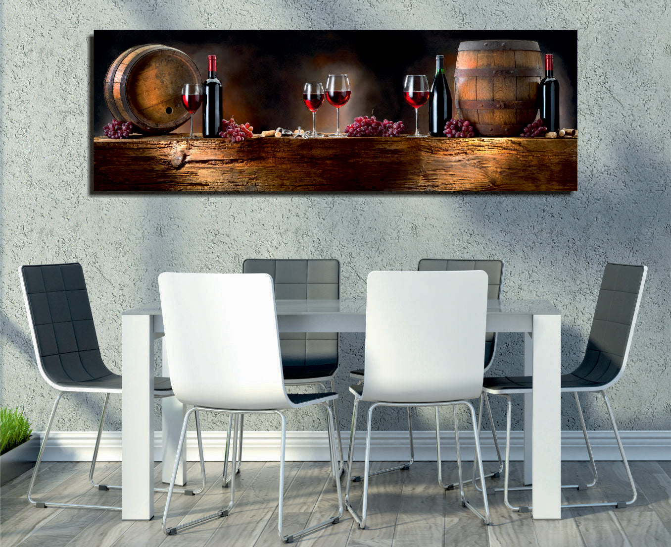 Tablou decorativ pe pânză, PC010, Multicolor