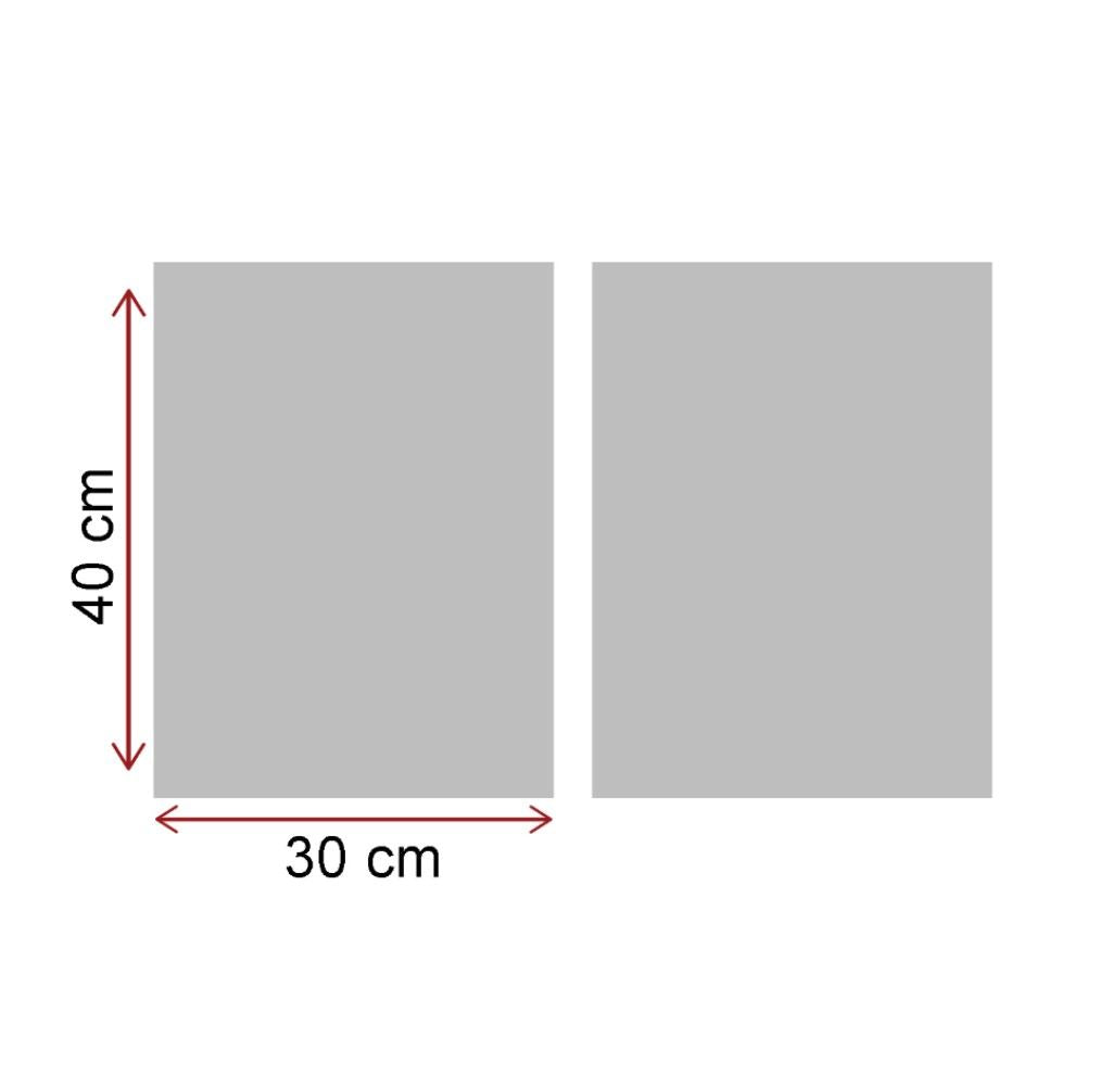 Tablou decorativ MDF (2 piese), 2P3040MDFCIZ-004, Multicolor