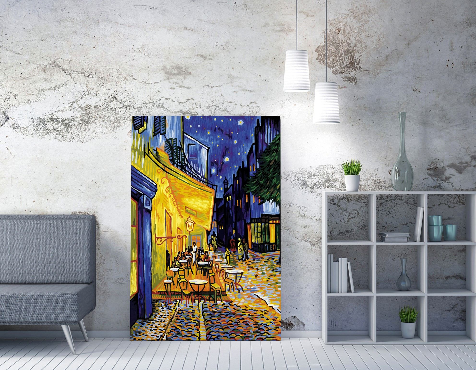 Tablou decorativ pe pânză, WY73 (50 x 70), Multicolor