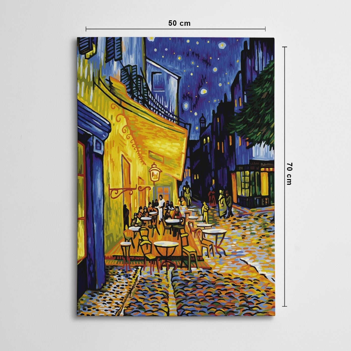Tablou decorativ pe pânză, WY73 (50 x 70), Multicolor