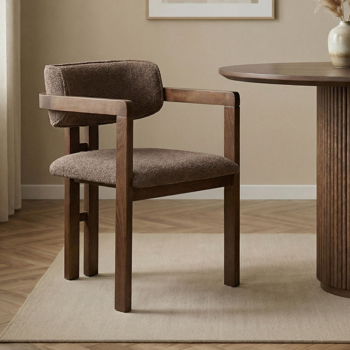 Scaun, Toscana - Brown, Dark Walnut, Maro / Nuc închis