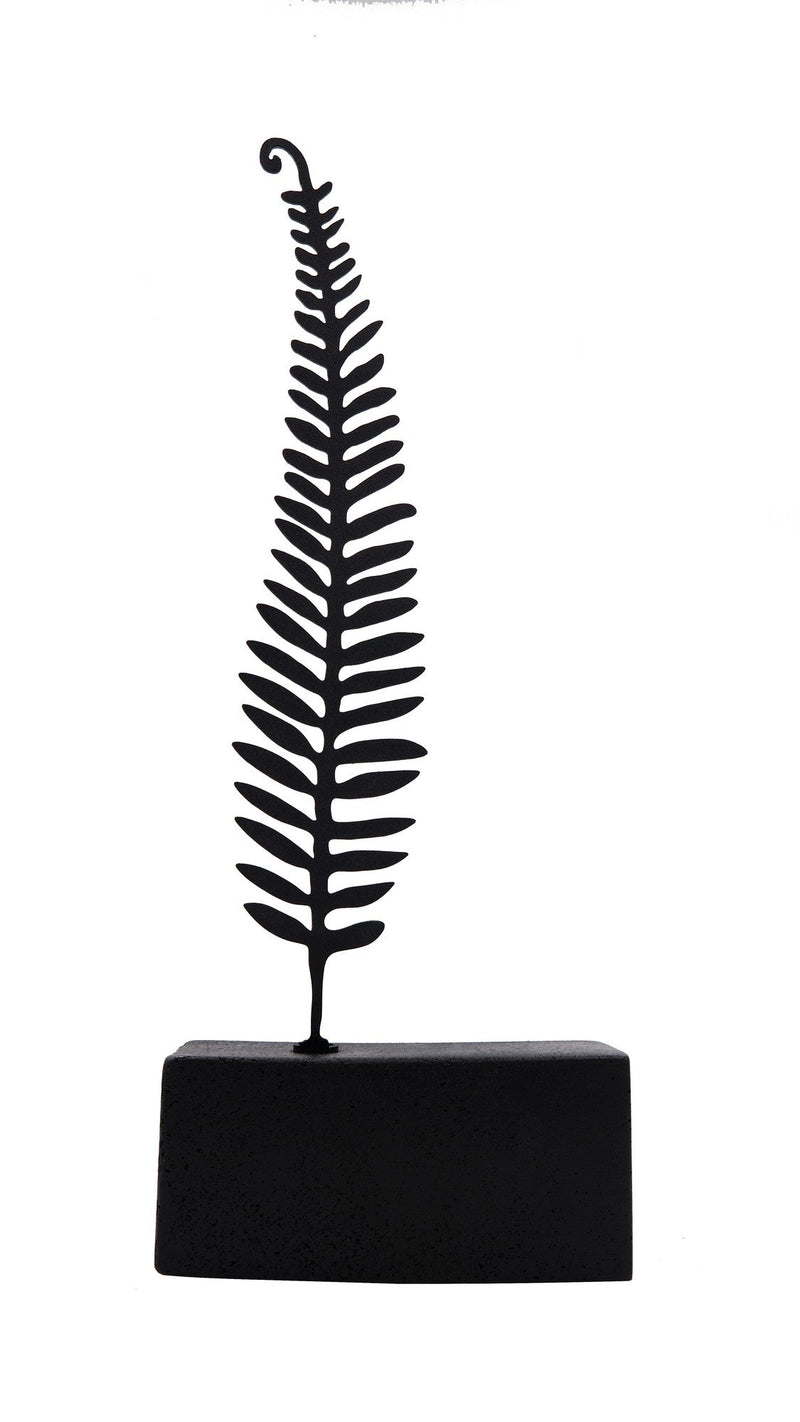 Accesoriu decorativ 273SCR1135, negru, metal, 7x36 cm