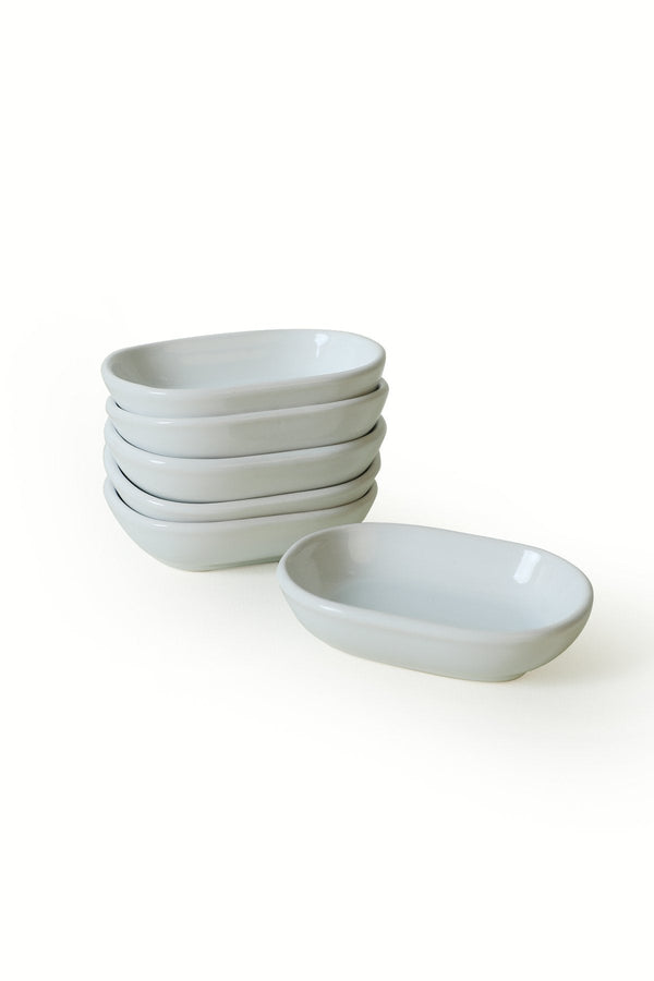 Set 6 boluri X0001612600, alb, ceramica, 11 cm