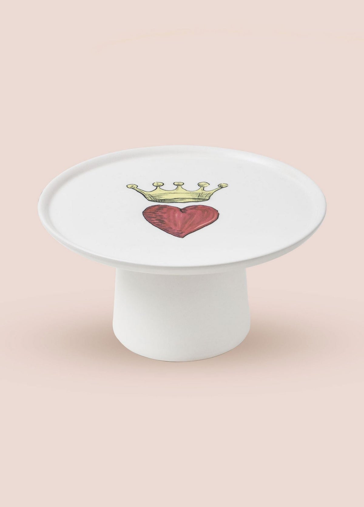 Set farfurii servire (6 piese), LUV0006, Alb / Roșu / Galben