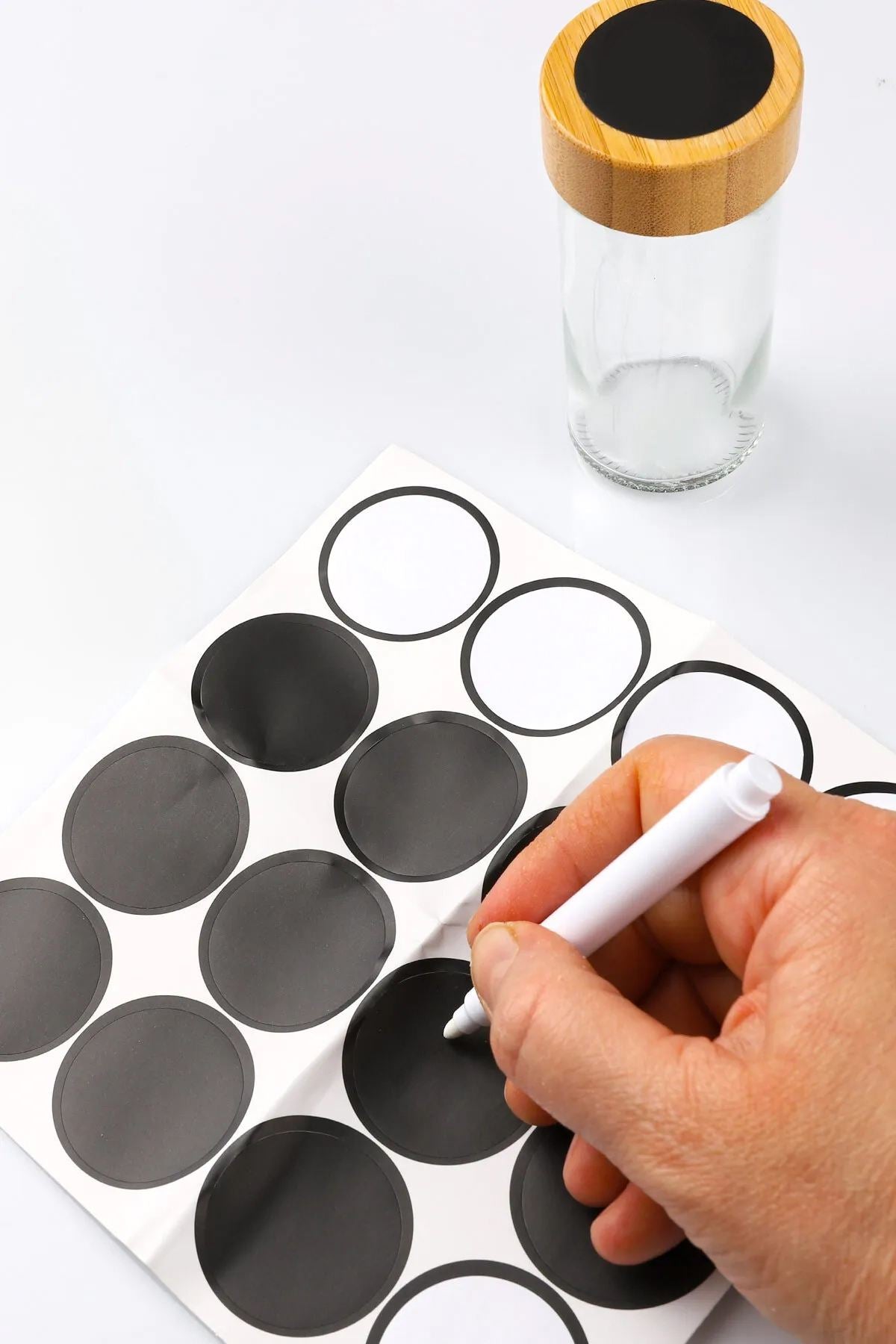 Set borcane (6 piese), Bade-6Lıyuvarlakbaharat, Transparent