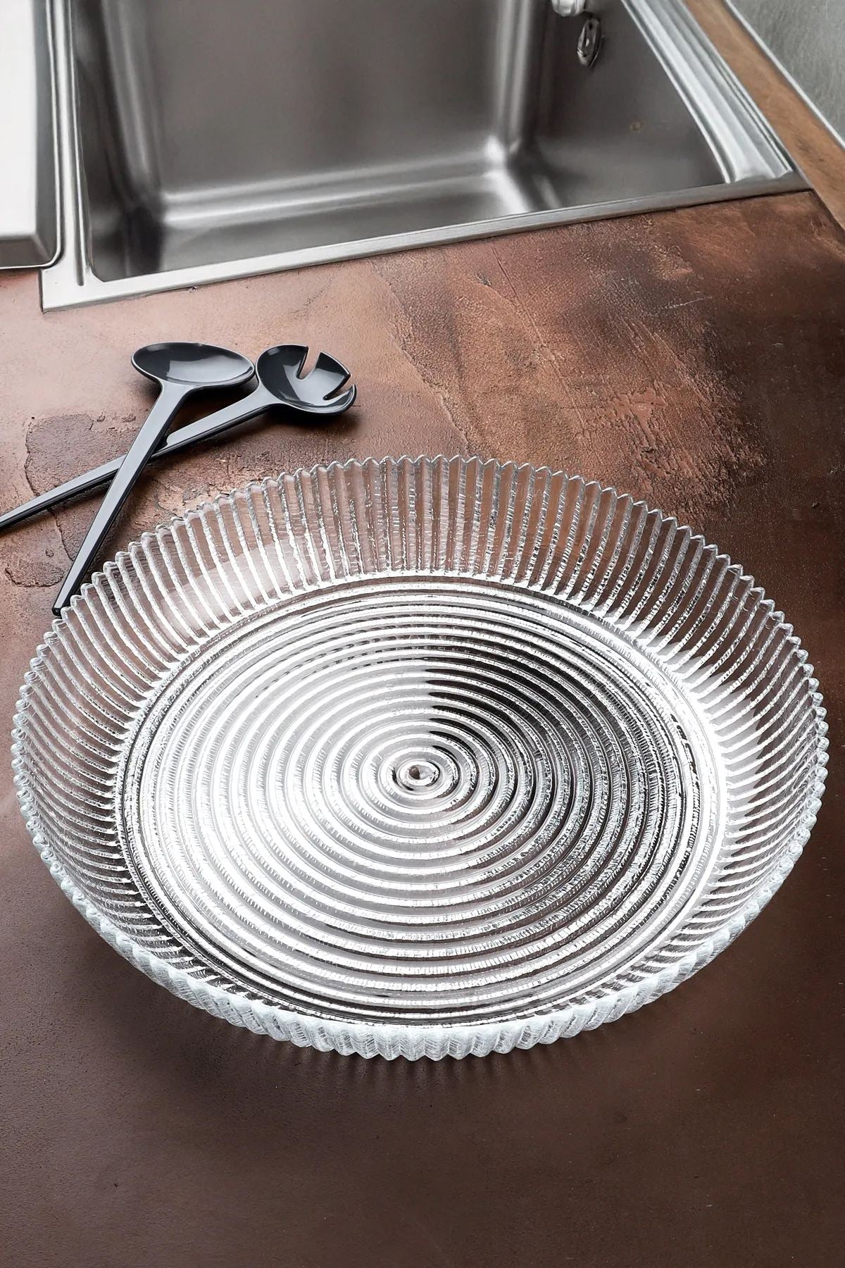 Bol de salată, Bade-Lıne30Cm, Transparent