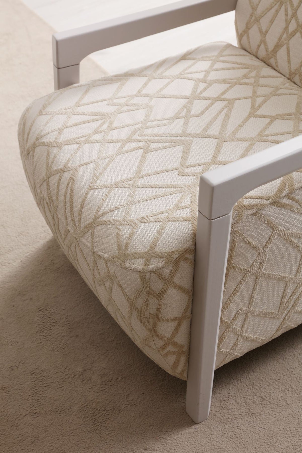 Fotoliu, Toscana - Cream, Light Beige, Crem / Bej deschis