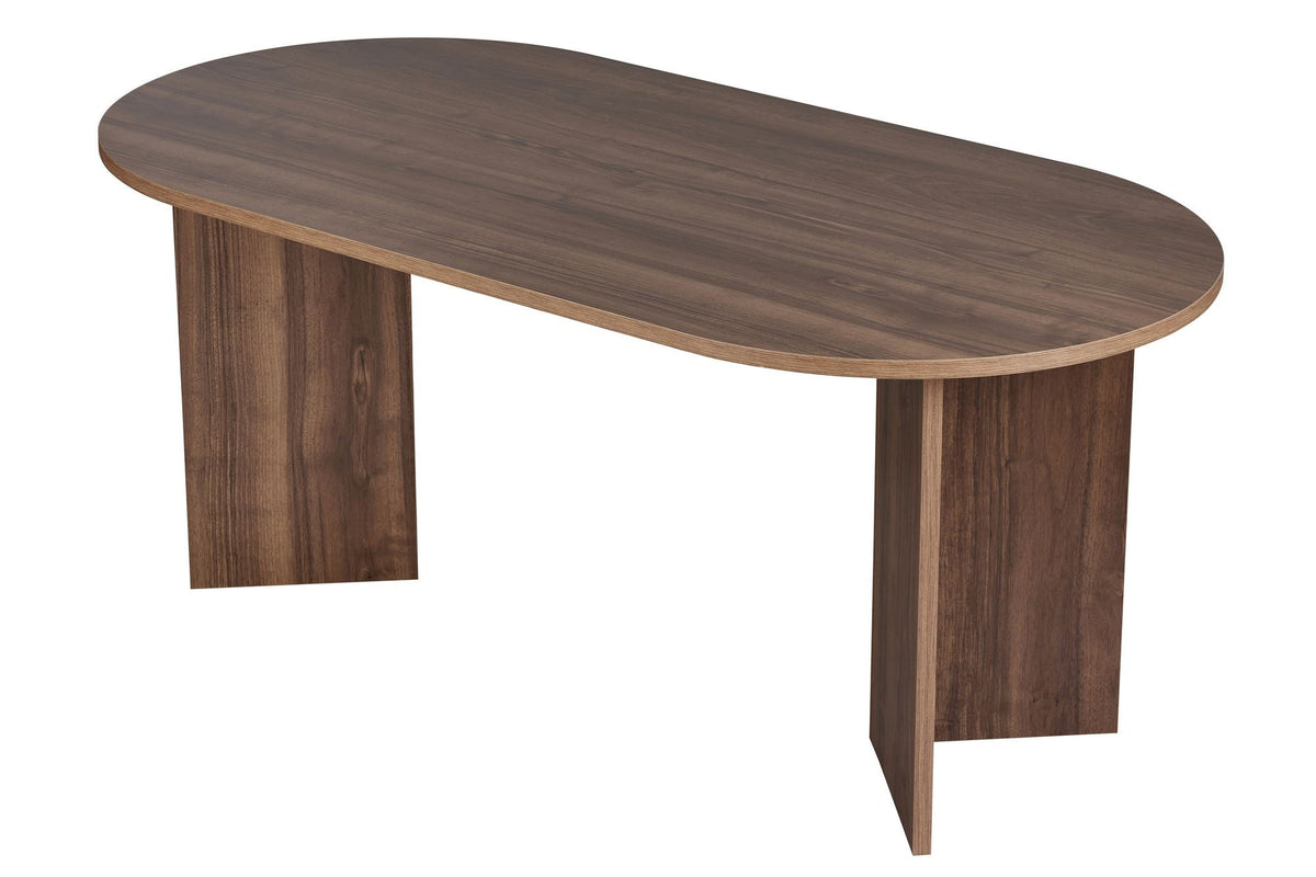 Masă dining, Sablin - Venezia Walnut, Nuc Veneția