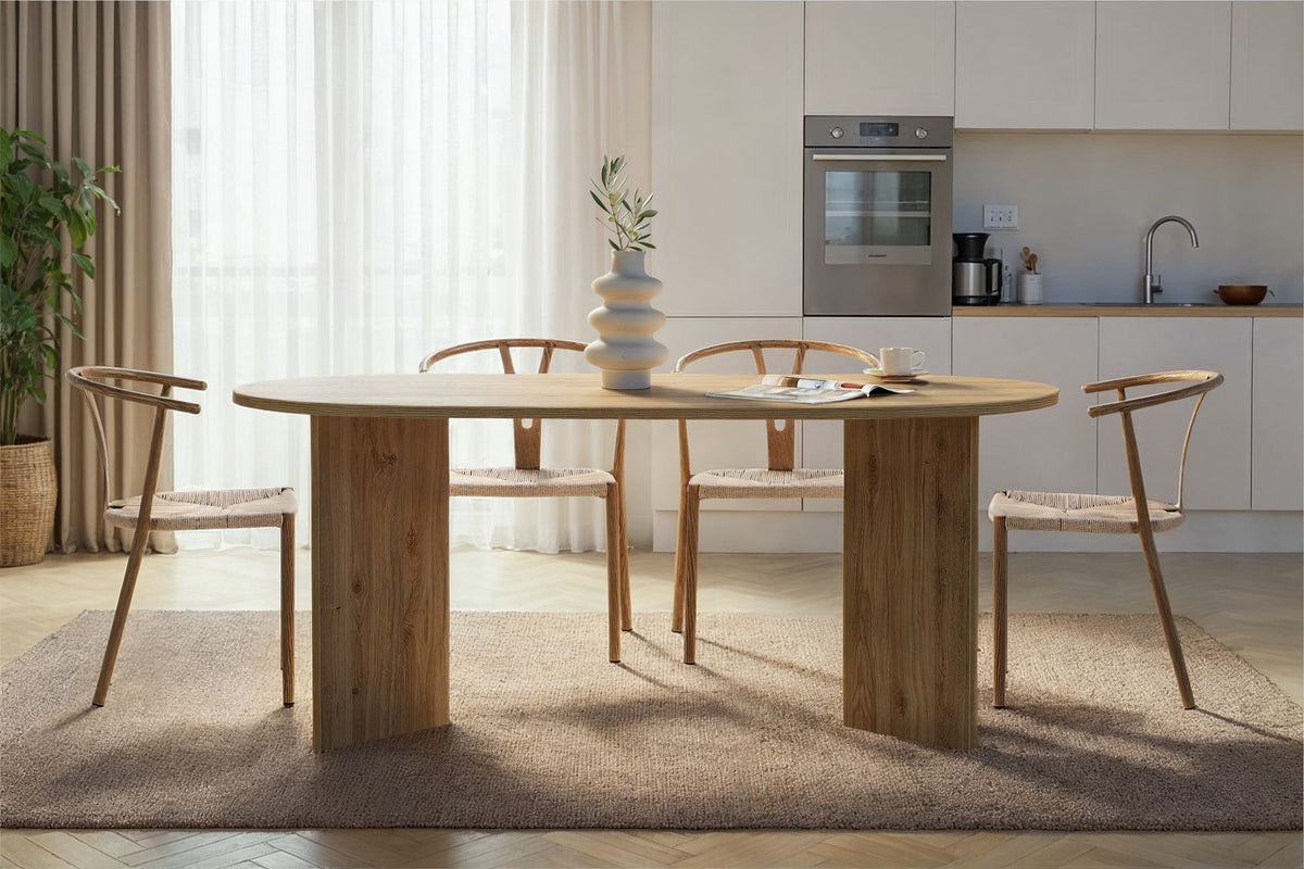 Masă dining, Sablin - Cadiz Oak, Stejar Cadiz