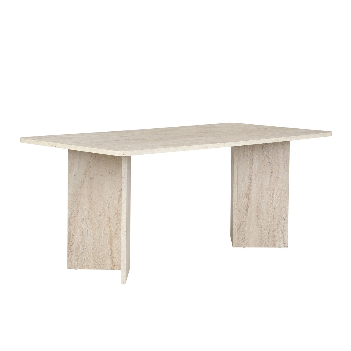 Masă dining, Linza - Travertine, Travertin