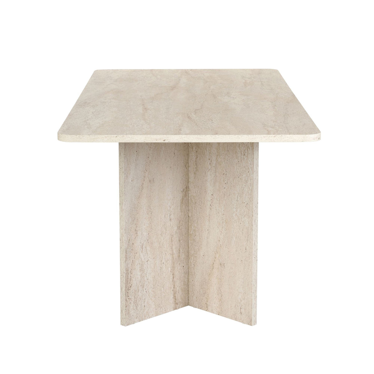 Masă dining, Linza - Travertine, Travertin