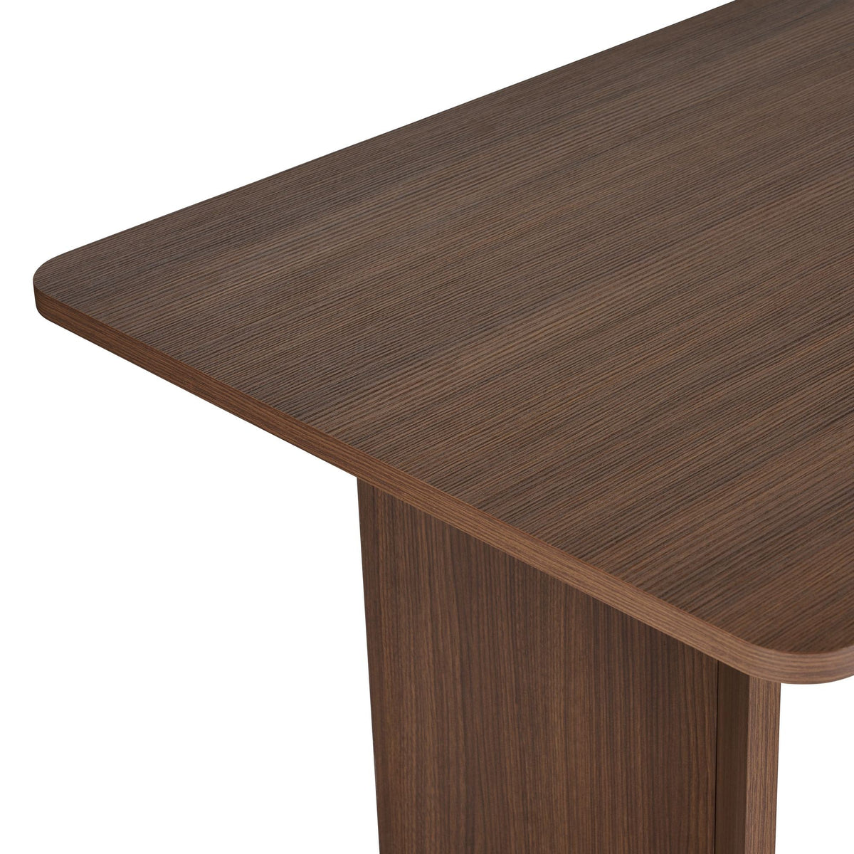 Masă dining, Linza - Milano Walnut, Nuc Milano