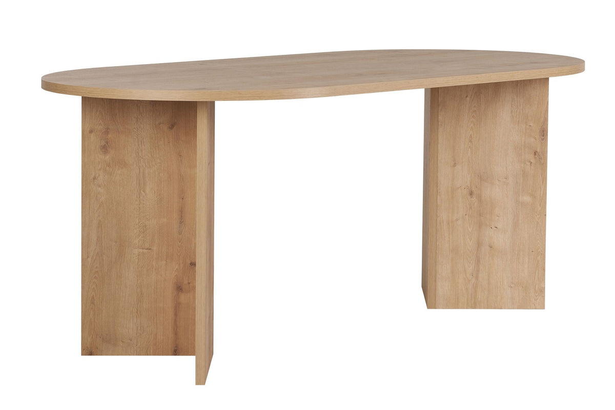 Masă dining, Sablin - Sapphire Oak, Stejar Safir