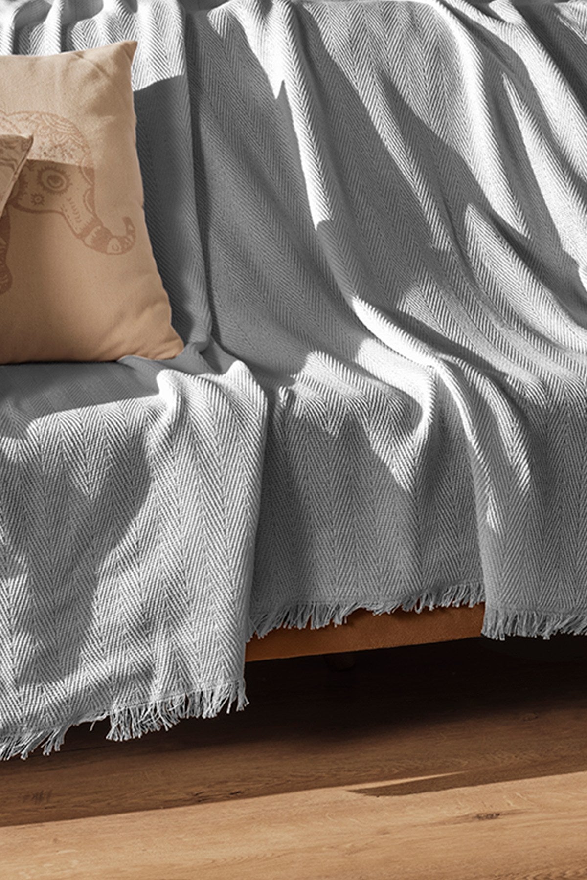 Husă canapea, Merlin - Light Grey, Gri deschis